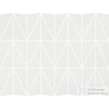   Marazzi SLOW COLD Gesso Mosaico Triangolo 29x39 cm-es padlólap, MPF0