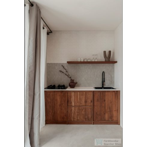 Marazzi SLOW COLD Gesso Mosaico Triangolo 29x39 cm-es padlólap, MPF0