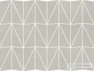 Marazzi SLOW COLD Nebbia Mosaico Triangolo 29x39 cm-es padlólap, MPF1