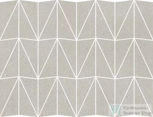 Marazzi SLOW COLD Nebbia Mosaico Triangolo 29x39 cm-es padlólap, MPF1
