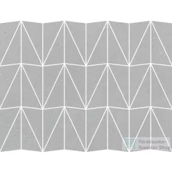   Marazzi SLOW COLD Cemento Mosaico Triangolo 29x39 cm-es padlólap, MPF3