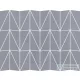 Marazzi SLOW COLD Piombo Mosaico Triangolo 29x39 cm-es padlólap, MPF4