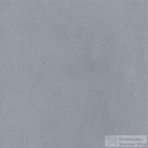 Marazzi SLOW COLD Piombo Decoro Trama 3D 75x75 cm-es padlólap, MPFC