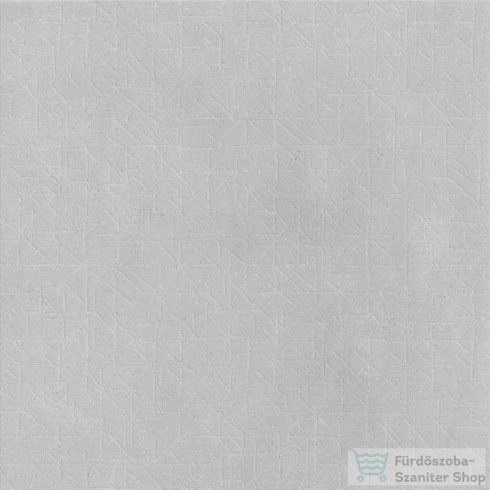 Marazzi SLOW COLD Cromo Decoro Trama 3D 75x75 cm-es padlólap, MPFF