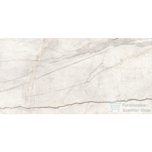 Marazzi MYSTONE SILVER ROOT R10 White Rett. 60x120 cm-es padlólap, MPFP