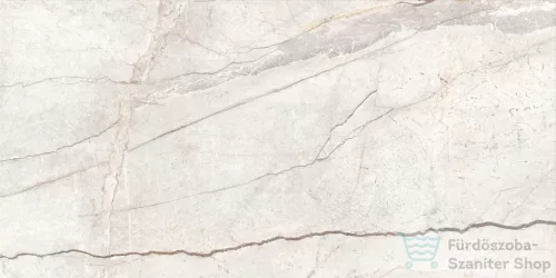 Marazzi MYSTONE SILVER ROOT R10 White Rett. 60x120 cm-es padlólap, MPFP