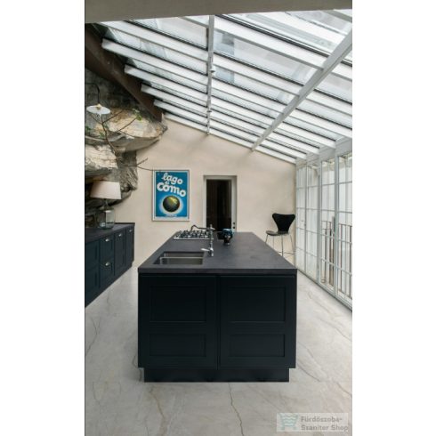 Marazzi MYSTONE SILVER ROOT R10 White Rett. 60x120 cm-es padlólap, MPFP