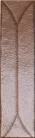 Marazzi TERRAMATER Cotto Str. 3D Losanga Lux 9,1x37,5 cm-es falicsempe, MPM2