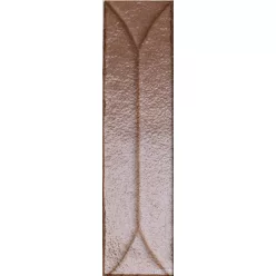   Marazzi TERRAMATER Cotto Str. 3D Losanga Lux 9,1x37,5 cm-es falicsempe, MPM2