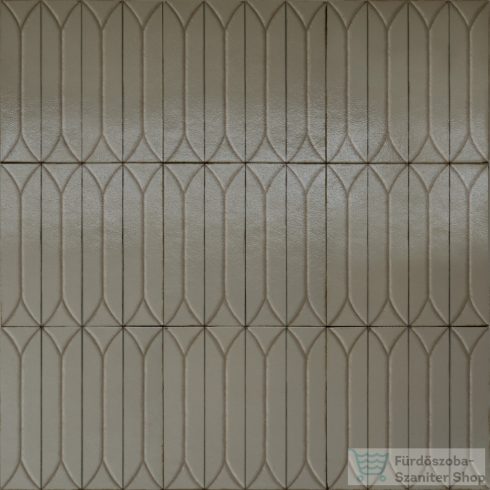 Marazzi TERRAMATER Muschio Str. 3D Losanga Lux 9,1x37,5 cm-es falicsempe, MPM4