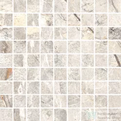   Marazzi MYSTONE SILVER ROOT Beige Mosaico 30x30 cm-es padlólap, MPNL