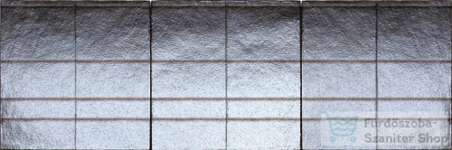 Marazzi TERRAMATER Carbone Str. 3D Ritmo Lux 18,6x37,5 cm-es falicsempe, MPS3
