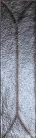 Marazzi TERRAMATER Carbone Str. 3D Losanga Lux 9,1x37,5 cm-es falicsempe, MPV7