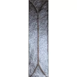   Marazzi TERRAMATER Carbone Str. 3D Losanga Lux 9,1x37,5 cm-es falicsempe, MPV7
