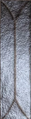Marazzi TERRAMATER Carbone Str. 3D Losanga Lux 9,1x37,5 cm-es falicsempe, MPV7