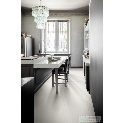 Marazzi Mystone Lavagna Bianco Rett.75x150 cm-es padlólap MQV8