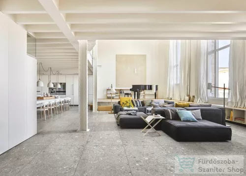 Marazzi Mystone Ceppo Di Gré Grey Rett.75x150 cm-es padlólap MQVT