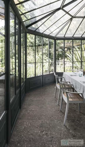 Marazzi Mystone Ceppo Di Gré Antracite Rett.75x75 cm-es padlólap MQVZ