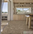 Marazzi Mystone Ceppo Di Gré Beige Rett.75x75 cm-es padlólap MQW1