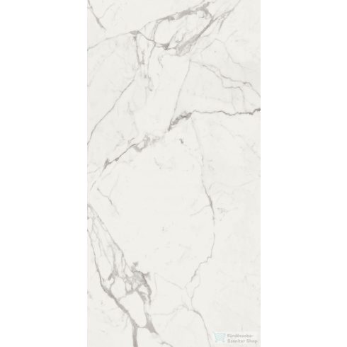 Marazzi Grande Marble Look Statuario Bookmatch A Lux Rett.120x240 cm-es padlólap MR0A