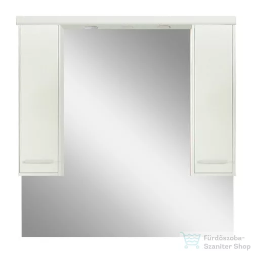 Leziter Nerva 105 cm-es tükrös felsőszekrény fehér MS105FKZF