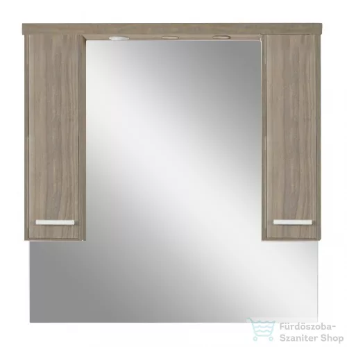 Leziter Nerva 105 cm-es tükrös felsőszekrény, Rauna szil MS105FKZRSZRSZ