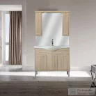 Leziter Nerva 105 cm-es tükrös felsőszekrény, Sonoma tölgy MS105FKZSTST