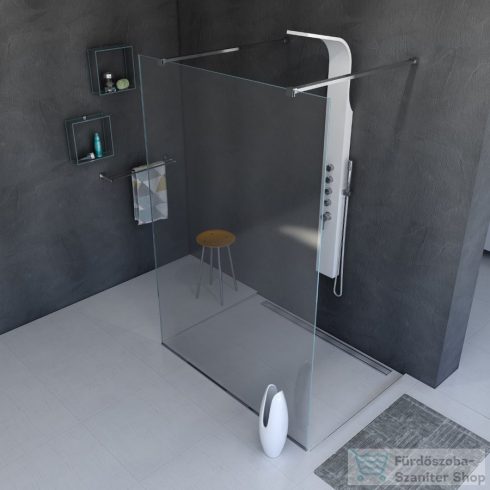 Sapho POLYSAN MODULAR WALK-IN zuhanyfal, 1500mm (MS4-150)