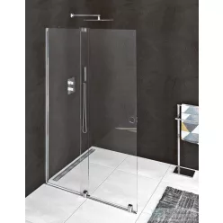   Sapho POLYSAN MODULAR SHOWER tolóajtó fix résszel, 1000mm, transzparent üveg (MS5-100)