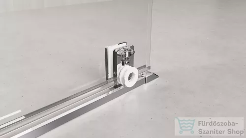 Sapho POLYSAN MODULAR SHOWER tolóajtó fix résszel, 1400mm, transzparent üveg (MS5-140)