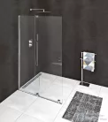 Sapho POLYSAN MODULAR SHOWER tolóajtó fix résszel, 1600mm, transzparent üveg (MS5-160)