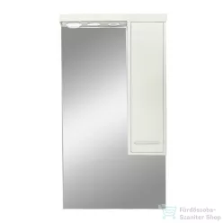   Leziter Nerva 55 cm-es tükrös felsőszekrény fehér MS55FKZF