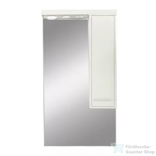 Leziter Nerva 55 cm-es tükrös felsőszekrény fehér MS55FKZF