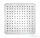 Sapho SLIM fejzuhany, szögletes 250x250mm, inox MS564