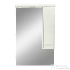   Leziter Nerva 65 cm-es tükrös felsőszekrény fehér MS65FKZF