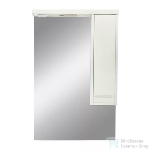 Leziter Nerva 65 cm-es tükrös felsőszekrény fehér MS65FKZF