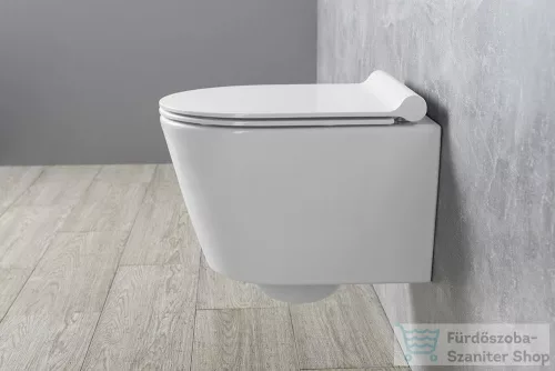 Sapho NORM SLIM WC-ülőke soft close, duroplast, fehér MS76SN11