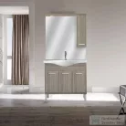 Leziter Nerva 85 cm-es tükrös felsőszekrény, Rauna szil MS85FKZRSZRSZ