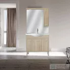 Leziter Nerva 85 cm-es tükrös felsőszekrény, Sonoma tölgy MS85FKZSTST