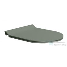   Sapho GSI SLIM soft close WC-ülőke, matt agave/króm (MS86CSN04)