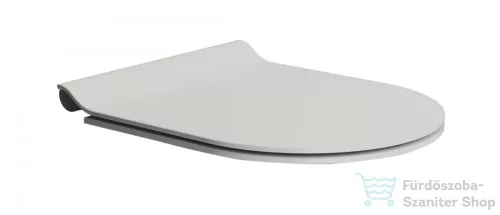 Sapho GSI SLIM soft close WC-ülőke, matt szürke/króm (MS86CSN17)