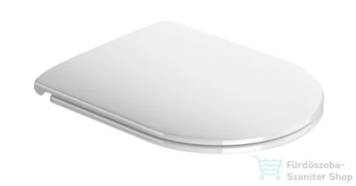 Sapho GSI CITY PRO WC-ülőke, Soft Close, duroplast, fehér/króm (MS91C11)