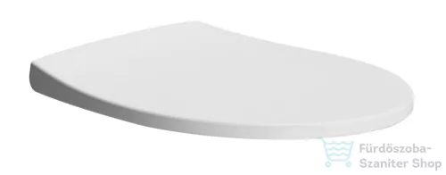 Sapho GSI MODO WC-ülőke, Soft Close, duroplast, matt fehér, króm pánt (MS98C09)