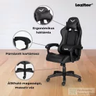 Leziter Raven gamer irodai forgószék fekete MT-1206