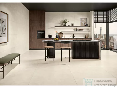 Margres METROPOLIS White 90x90 cm-es, csúszásmentes (R10) rektifikált padlólap, MT1-9090NR