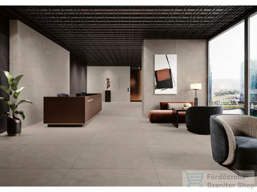 Margres METROPOLIS Grey 90x90 cm-es, csúszásmentes (R10) rektifikált padlólap, MT5-9090NR