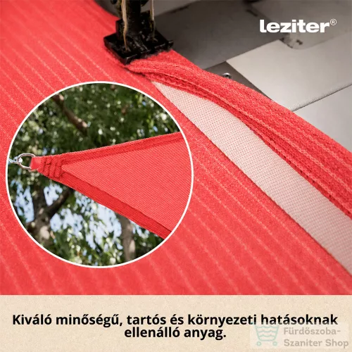 Leziter Rana napvitorla négyszög alakú 3x4 m piros MXR-02-Red