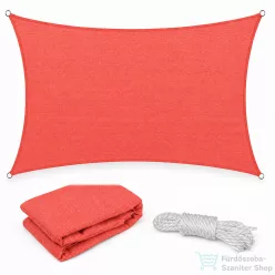   Leziter Rana napvitorla négyszög alakú 5x6 m piros MXR-09-Red