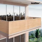 Leziter Erkély árnyékoló, belátásgátló 7 m bézs MXR-12-Beige