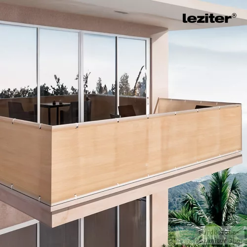 Leziter Erkély árnyékoló, belátásgátló 7 m bézs MXR-12-Beige